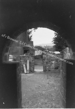 ST MOLUAS CELL ENTRANCE & NAVE FROM 